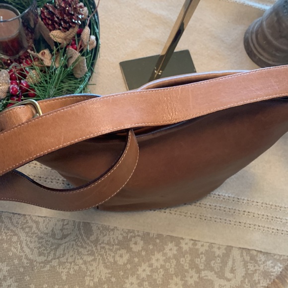 Coach vintage Tanned Chestnut Brown Legacy 9118 bucket crossbody - Picture 6 of 9